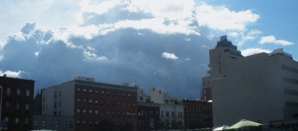 Cloud show over Harlem